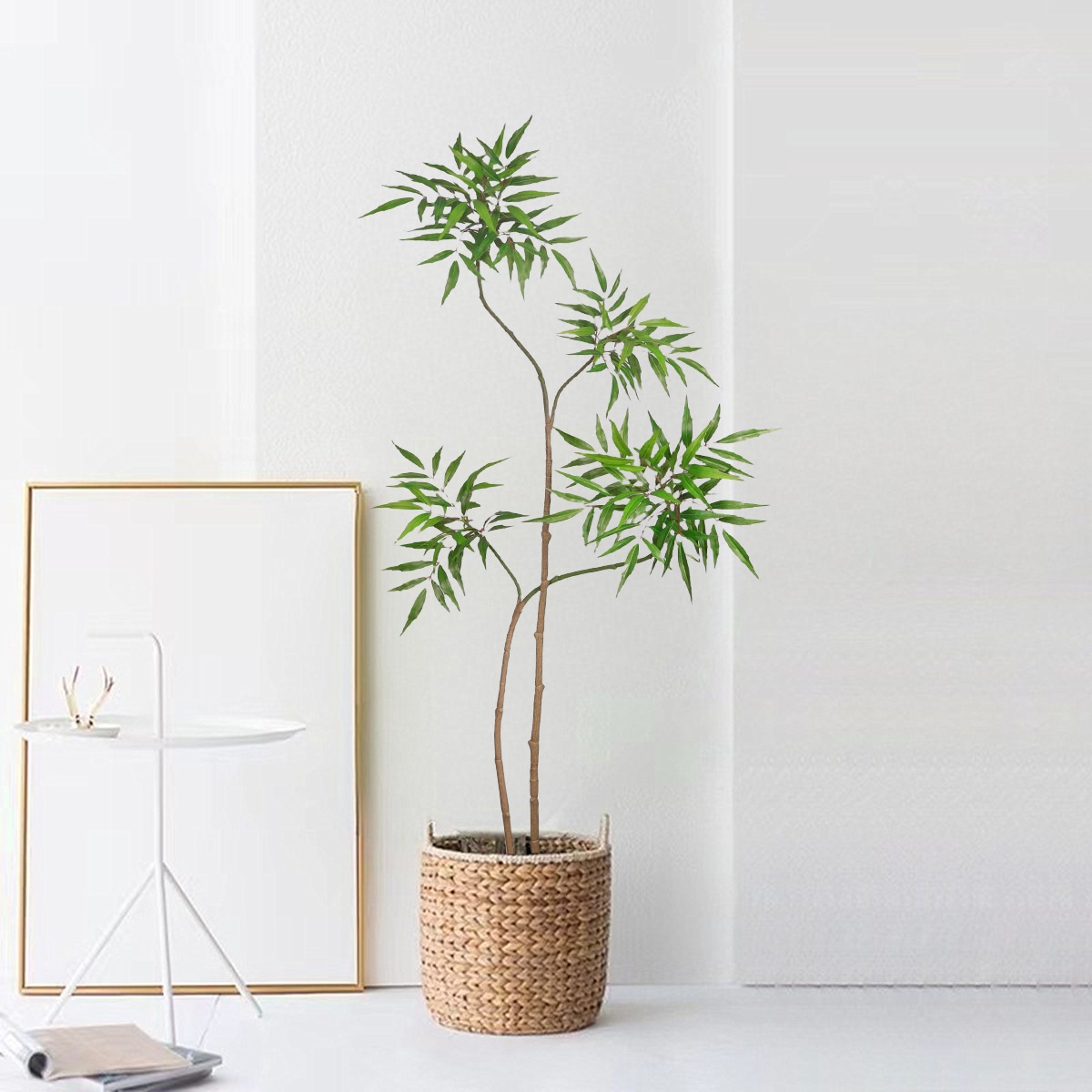인공 반얀나무 가짜 식물 플라스틱 야자수, 열대 시뮬레 - Ficus Lyrata Tree 리뷰 및 가격