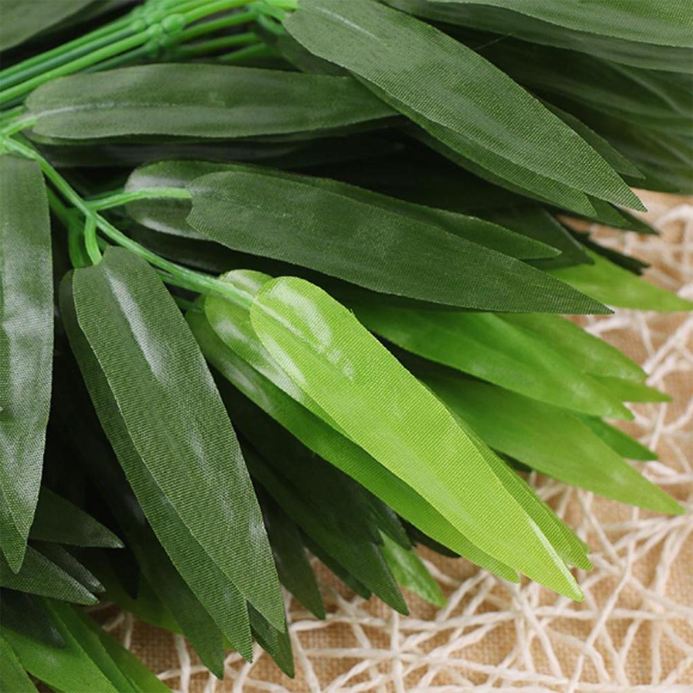 10pcs 인공 녹색 대나무 잎 가짜 녹색 식물 시뮬레 - Ficus Lyrata Tree 리뷰 및 가격