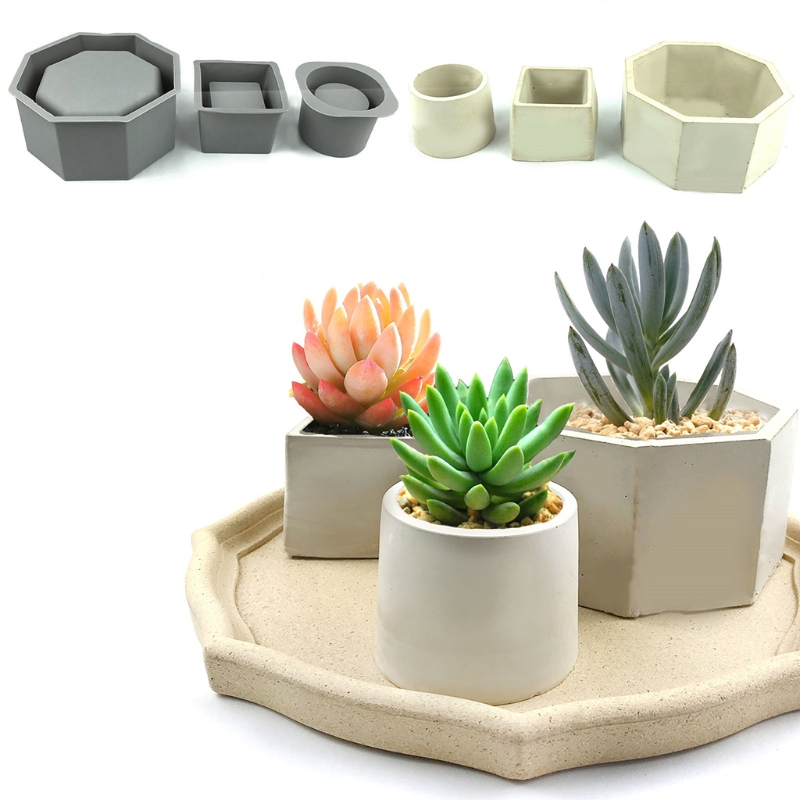수제 다육 화분 실리콘 몰드 콘크리트 식물 화분, 에폭 - Echeveria Succulent 리뷰 및 가격